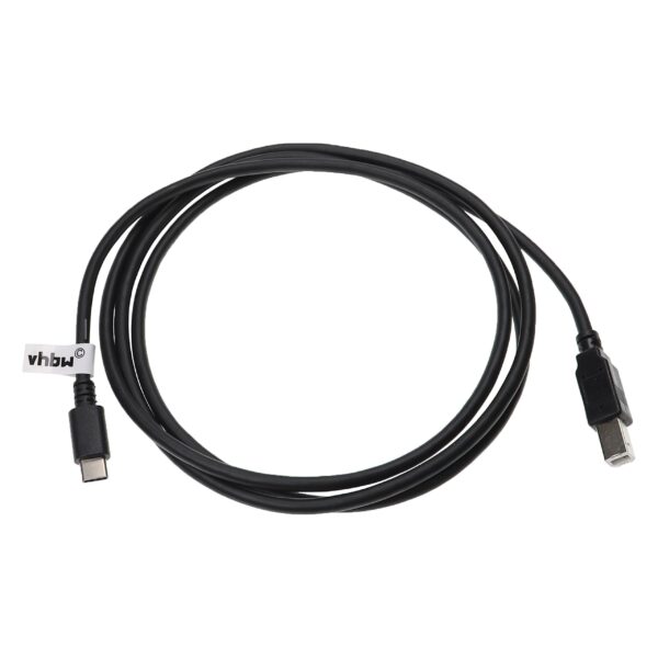 Cabo Adaptador USB-C para USB-B para Impressora, Scanner e Fax - vhbw
