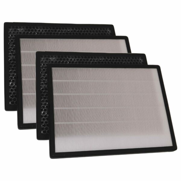 Conjunto de 4 Filtros vhbw para Purificador de Ar Marreal AP3001-FS, AP3001B - Filtro HEPA e Carvão Ativado