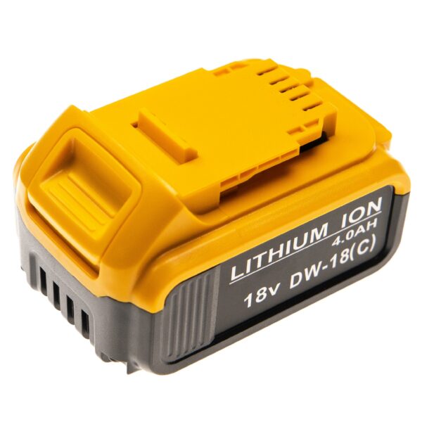 Bateria de substituição para Dewalt DCB182, DCB180, DCB181-XJ, DCB181 - 4000 mAh, 18 V, Li-Ion