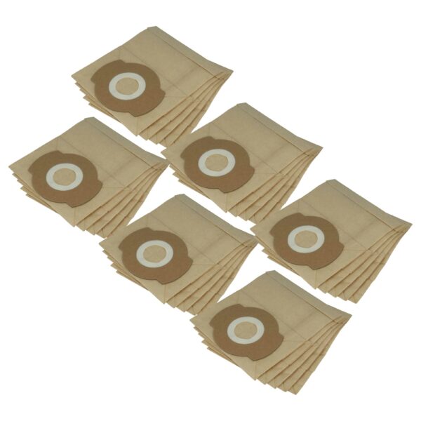 Pack 30x Sacos para Aspirador Bosch 2609256F34 - Papel