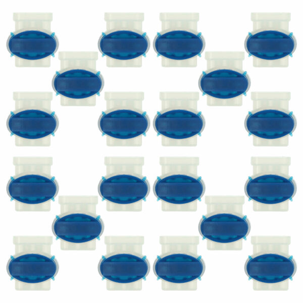 20x Conectores de Cabo para Robô Cortador de Relva com Fio Limite vhbw