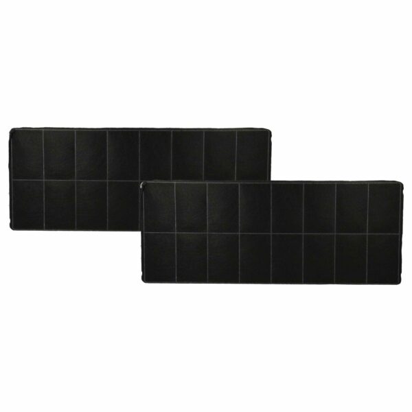 2x Filtro de Carvão Ativado de Substituição para Coifa Bosch DHZ3406 - 42 x 16,8 x 3,1 cm
