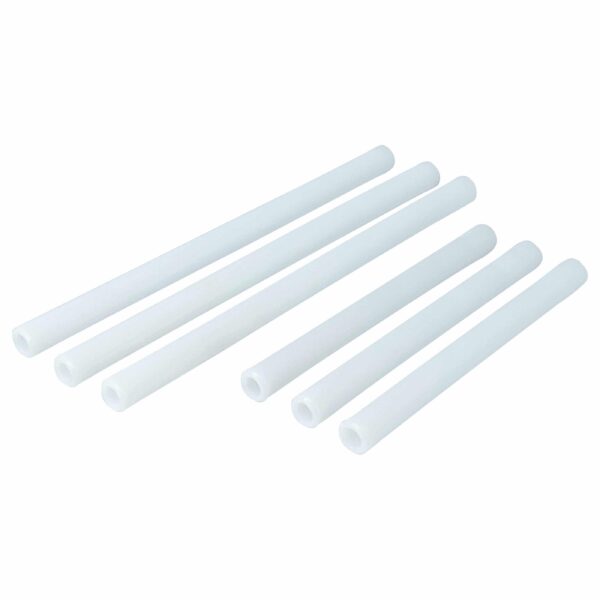 Conjunto de 6 Suportes para Copos vhbw para Máquina de Lavar Louça Bosch, Siemens, Neff - 3x Curtos e 3x Longos, Plástico