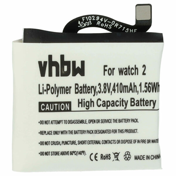 Bateria para Smartwatch Huawei HB512627ECW 1ICP5/26/27 - 410 mAh 3.8 V Li-polymer + Ferramentas