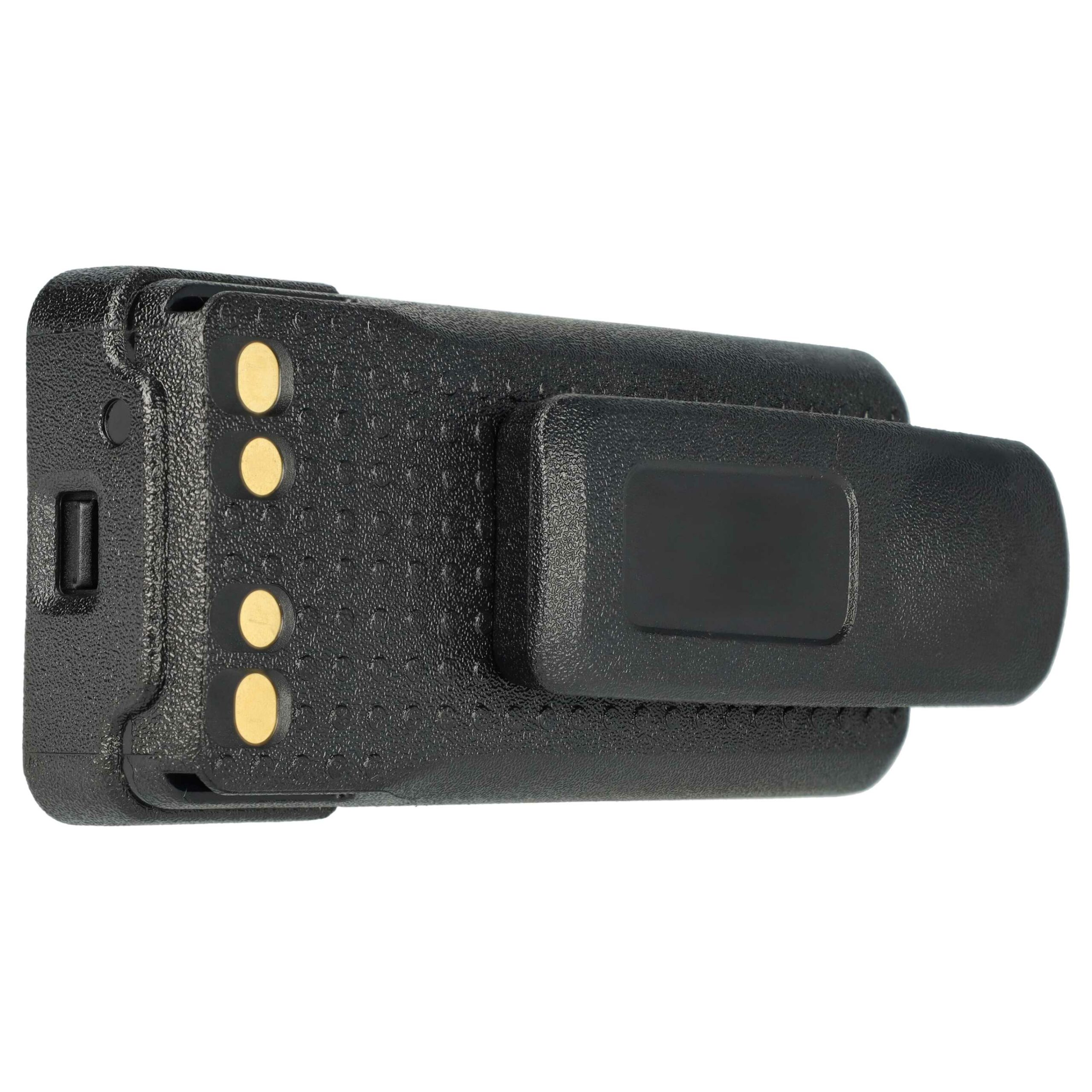 Bateria vhbw 5x para Rádios Motorola PMNN4416, PMNN4415AR, PMNN4415, PMNN441 - 2600 mAh 7.4V Li-Ion com Clipe de Cinto - Image 4