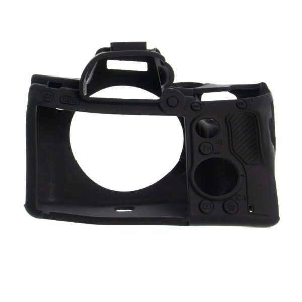 Capa de Silicone para Sony Alpha 9, 7 III, 7R III - Preta vhbw