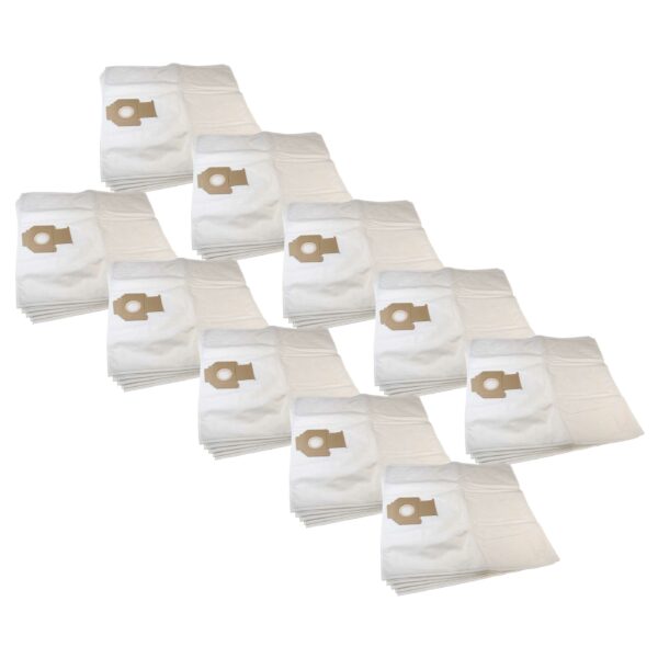 Pack 50x Sacos para Aspirador Nilfisk 302004004 - Microfibra vhbw