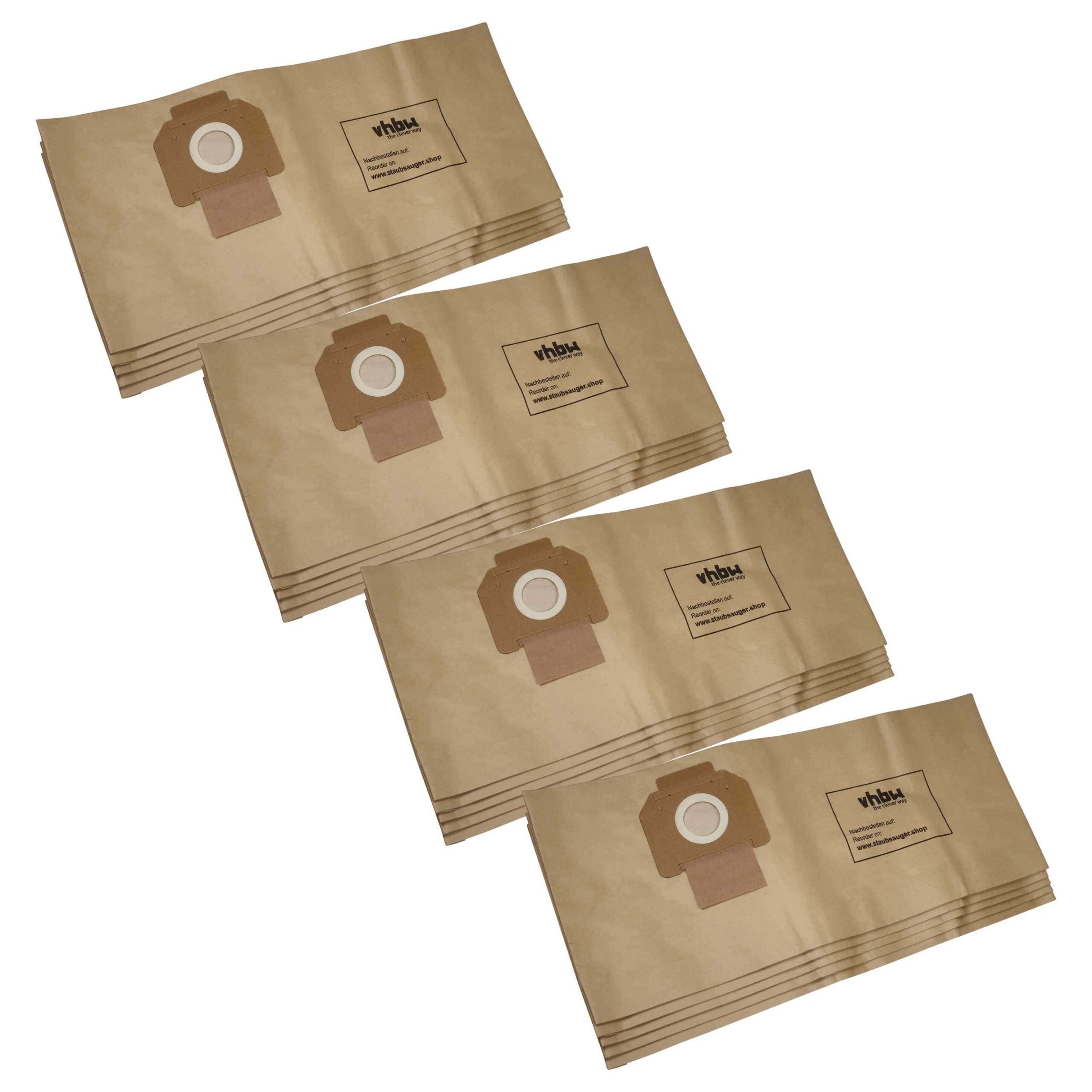 20x Sacos para Aspirador que Substituem Makita P-70194 para Aspiradores Bosch - Papel