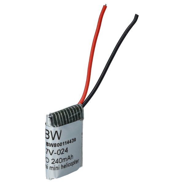Bateria vhbw para Drone Syma - 240 mAh 3.7 V Li-Ion