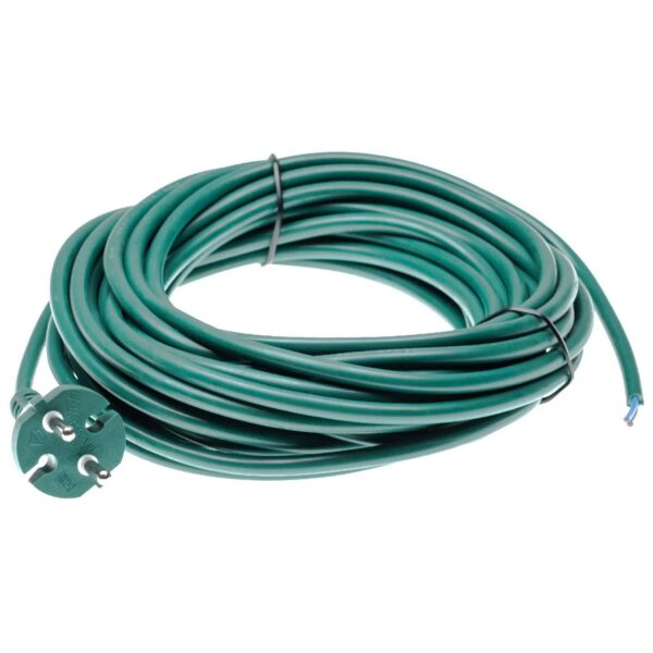 Cabo de Alimentação para Aspirador Vorwerk Kobold 118 - 10 m, 2000 W, vhbw