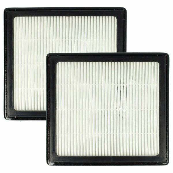 2x Filtro de Substituição vhbw para Aspirador Nilfisk - Classe H14