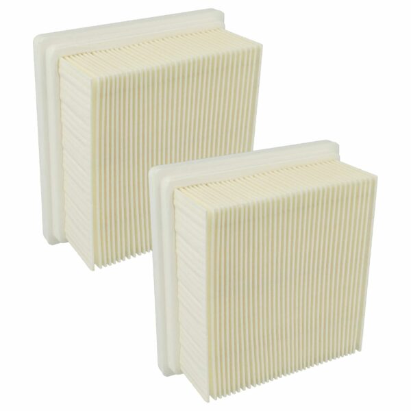 2x Filtro Plissado Plano Substitui Flex FE VC 6 M, 487.26 para Aspirador Starmix