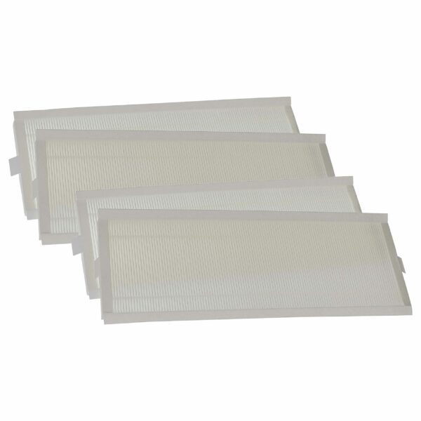 Jogo de 4 Filtros vhbw para Zehnder 400502013 e sistemas de ventilação