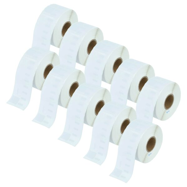 10x Rolos de Etiquetas vhbw para Dymo 99012 - 36 mm x 89 mm
