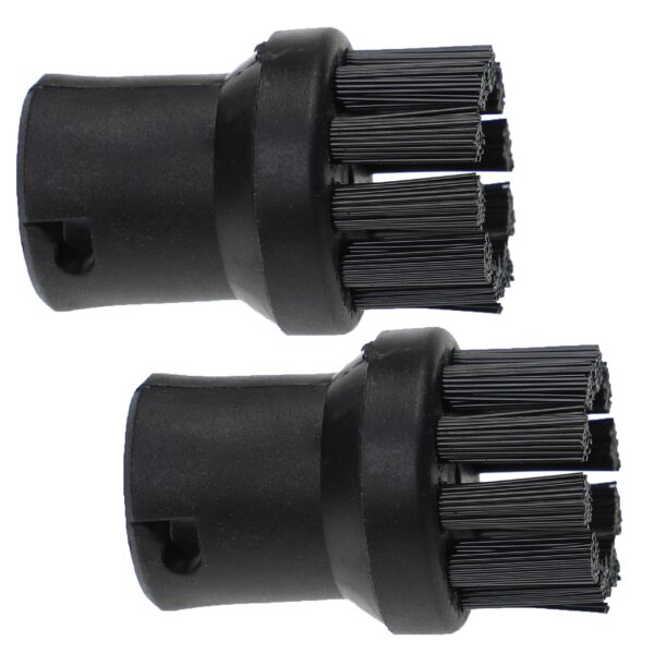 2x Escova Redonda Substituição Kärcher 2.863-264.0 para Limpador a Vapor Kärcher