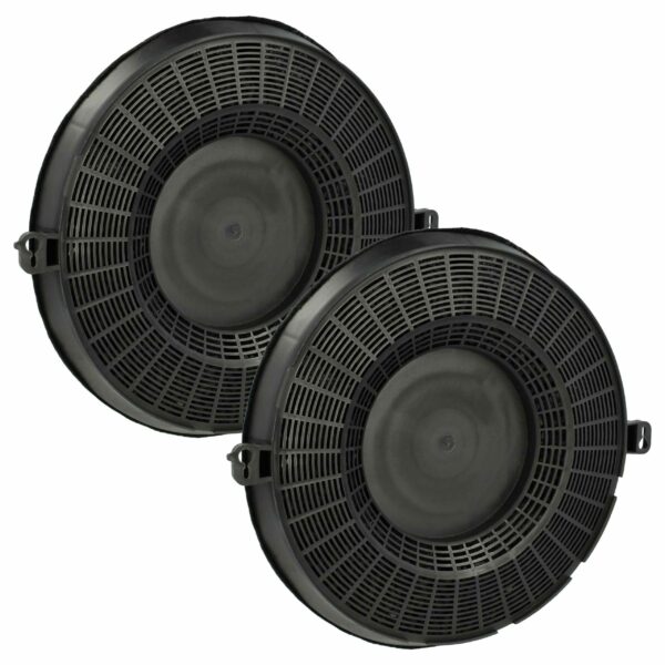 2x Filtro de Carvão Ativado para AEG EHFC48, Typ 48, 9029793610 - Zanussi