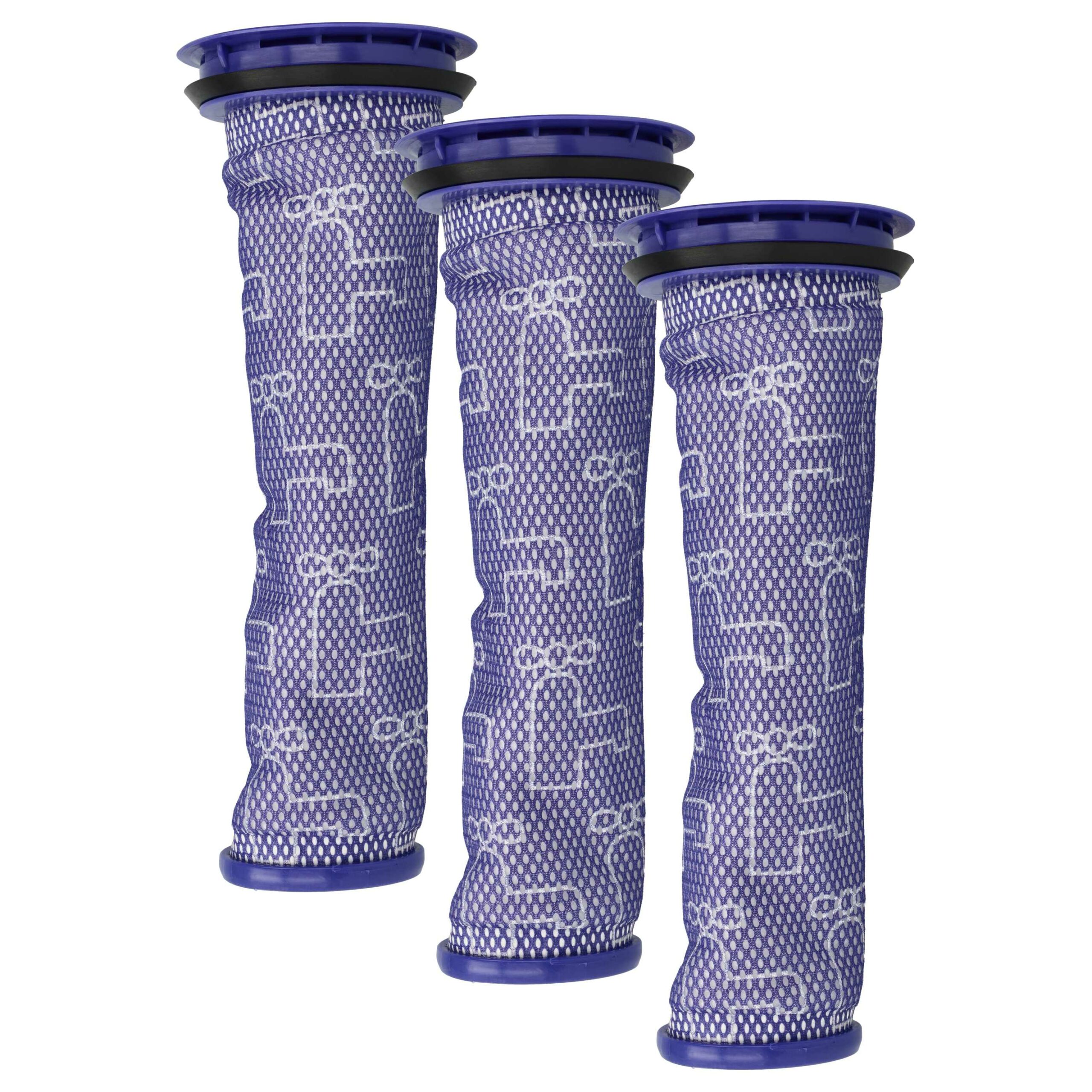 3x Filtro vhbw substitui Dyson 920640-01 para Aspirador Dyson