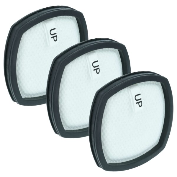 Pack de 3 Filtros de Substituição vhbw para Aspirador Leifheit 89161, Classe H10
