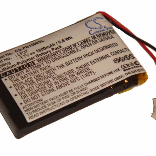 Bateria vhbw para Rádio DAB Pure Digital LP37 - 1800 mAh 3.7 V Li-polímero