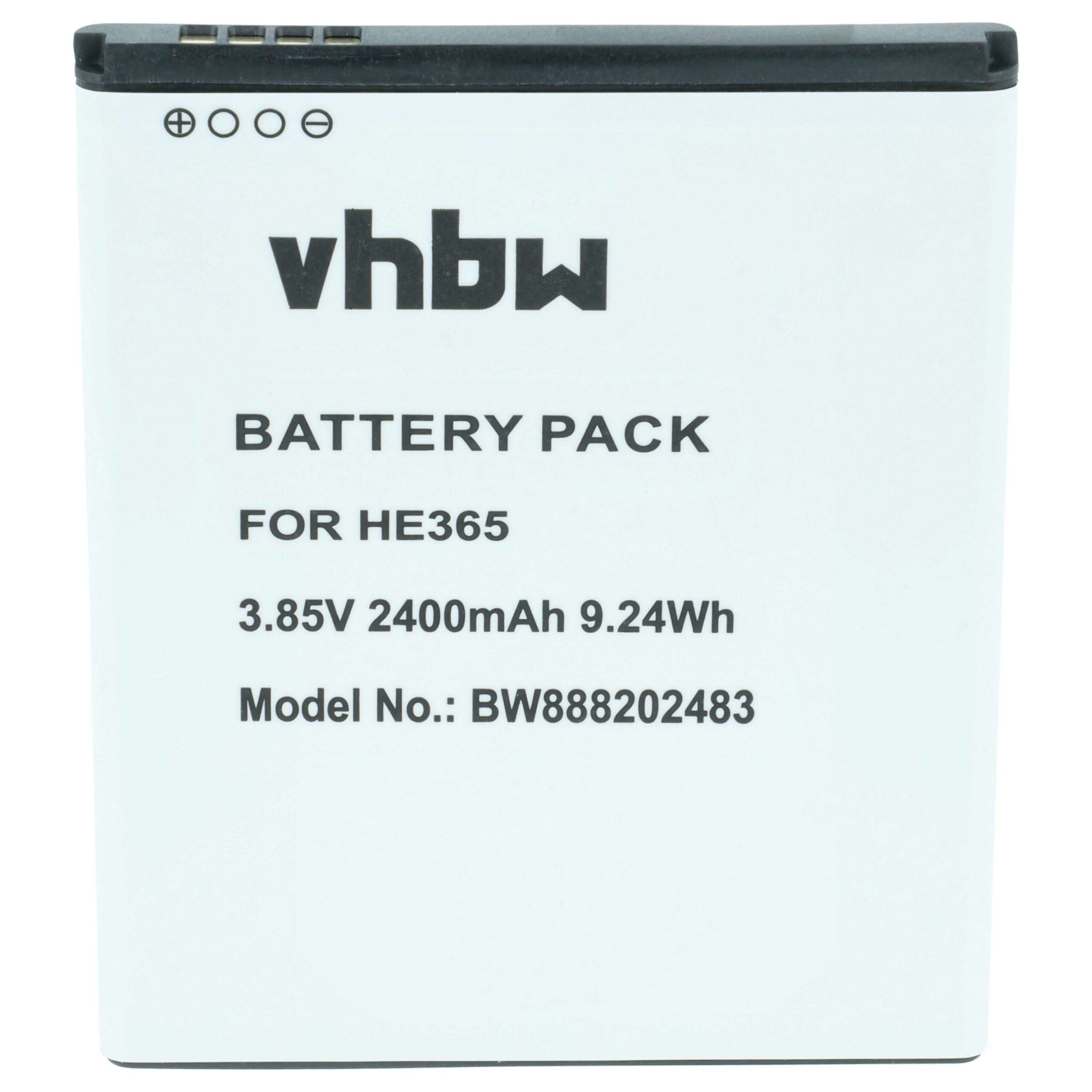 Bateria de Telemóvel vhbw para Nokia HE365 - 2400 mAh 3.85 V Li-Ion - Image 3