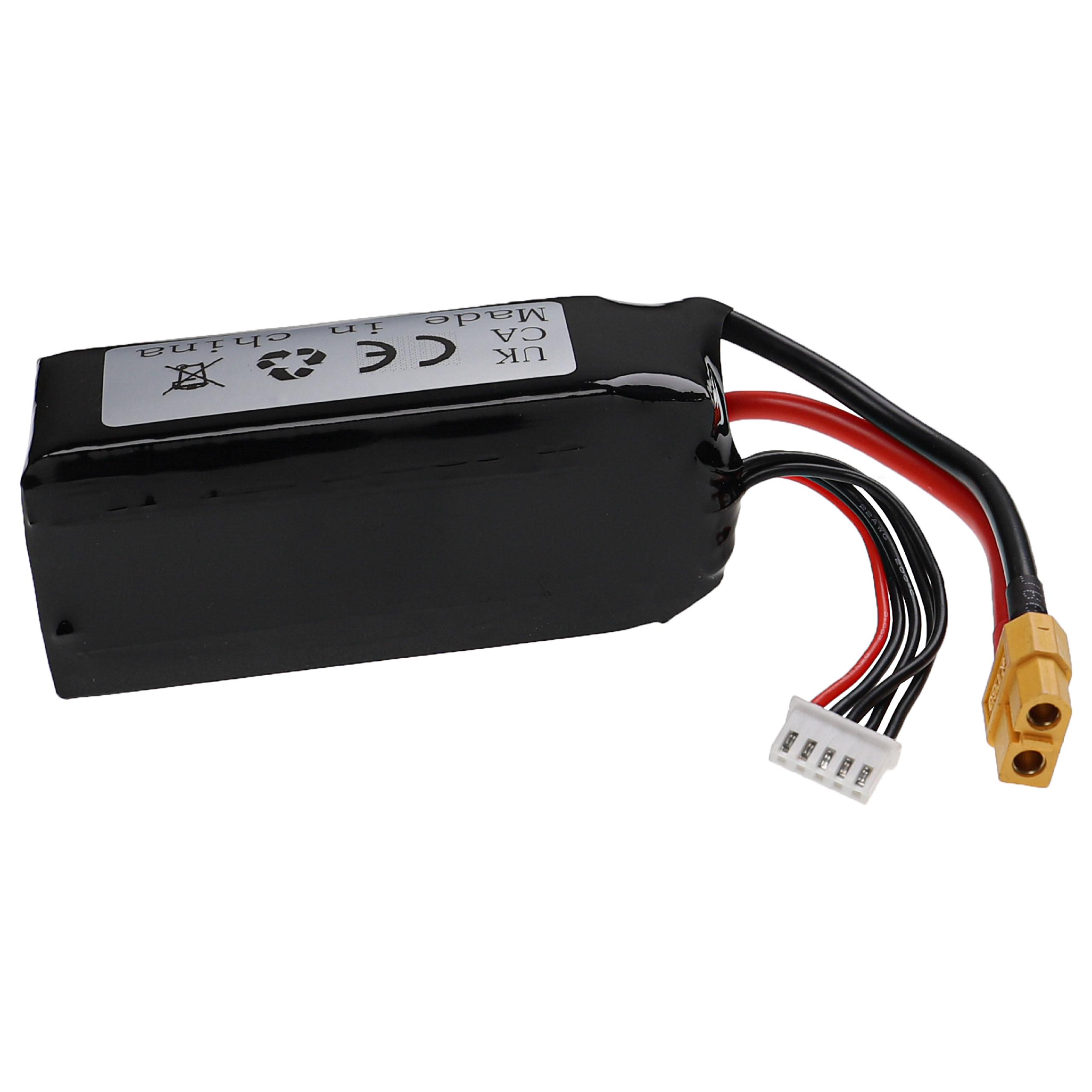 Bateria vhbw para Modelo Reduzido 1800 mAh 14,8 V Li-Polímero, XT60 - Image 3