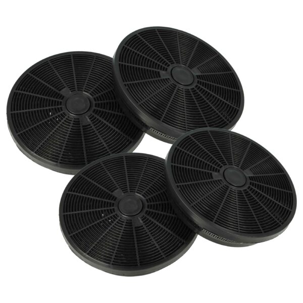 4x Filtro de Carvão Ativado Substituição para Arcelik 9179183012 e Candy