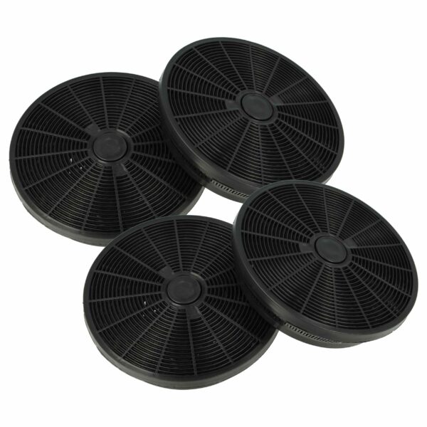 4x Filtro de Carvão Ativado Substituição para Arcelik 9179183012 e Candy