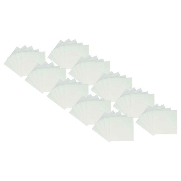 Pack de 50 Filtros de Ar para Lunos 034185, 2/FSA - Classe G2 ISO 30%, Branco vhbw