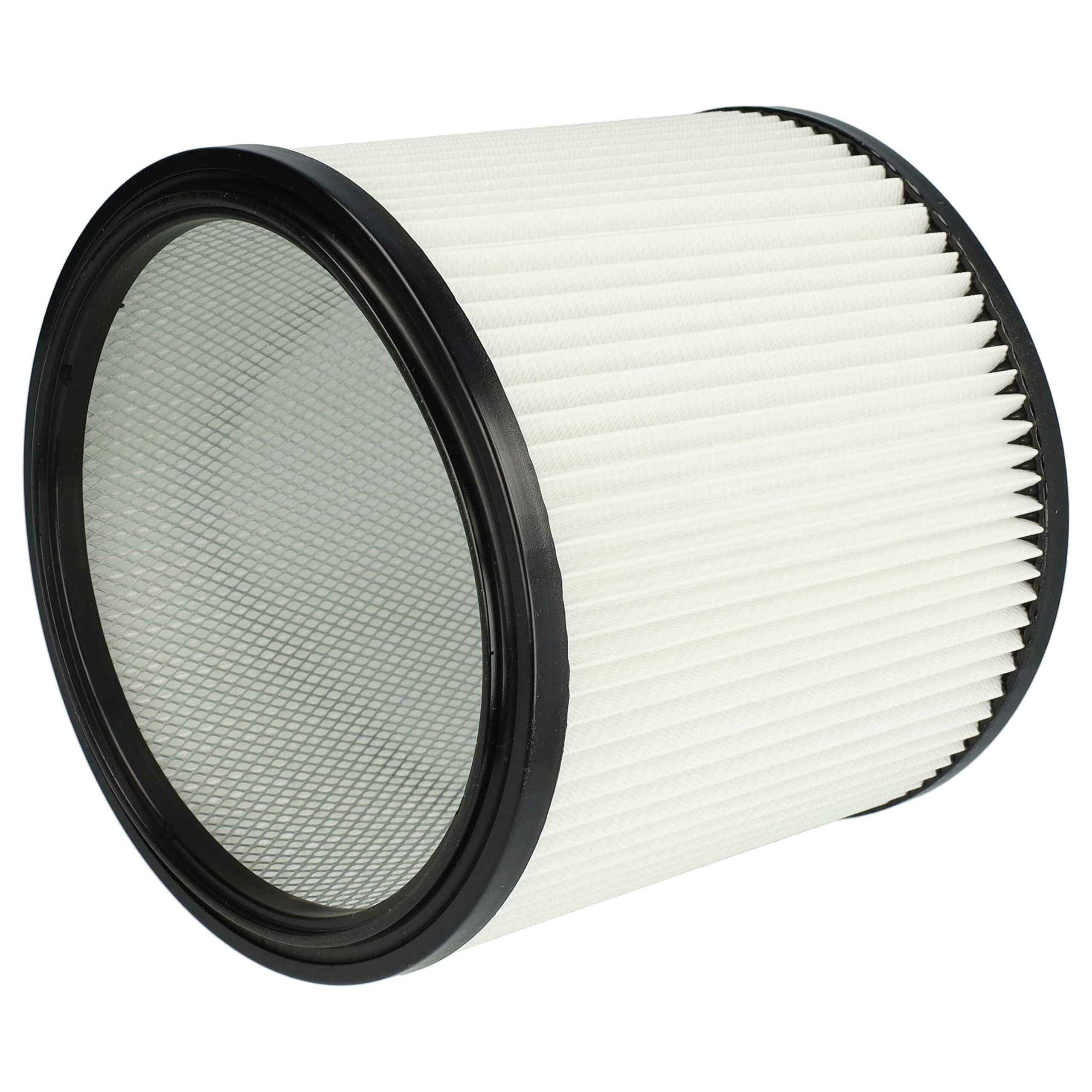 3x Filtro de cartucho vhbw para aspirador Starmix - Poliéster, Preto / Branco - Image 3