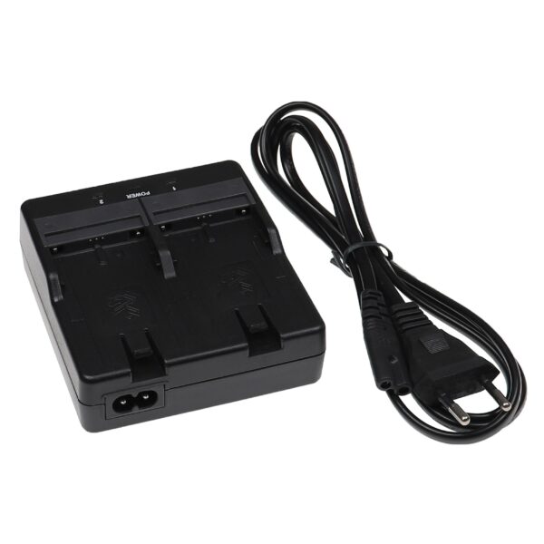 Carregador Duplo vhbw para Ferramentas de Medição Pentax e Sokkia - 7,2V