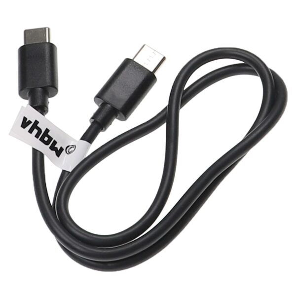 Cabo de Carregamento USB-C 50 cm - vhbw para Portáteis, Tablets e Smartphones