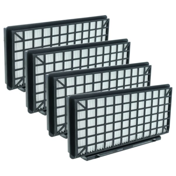 Conjunto 4x Filtros de Substituição vhbw para Aspiradores Bosch e Siemens - Classe H11