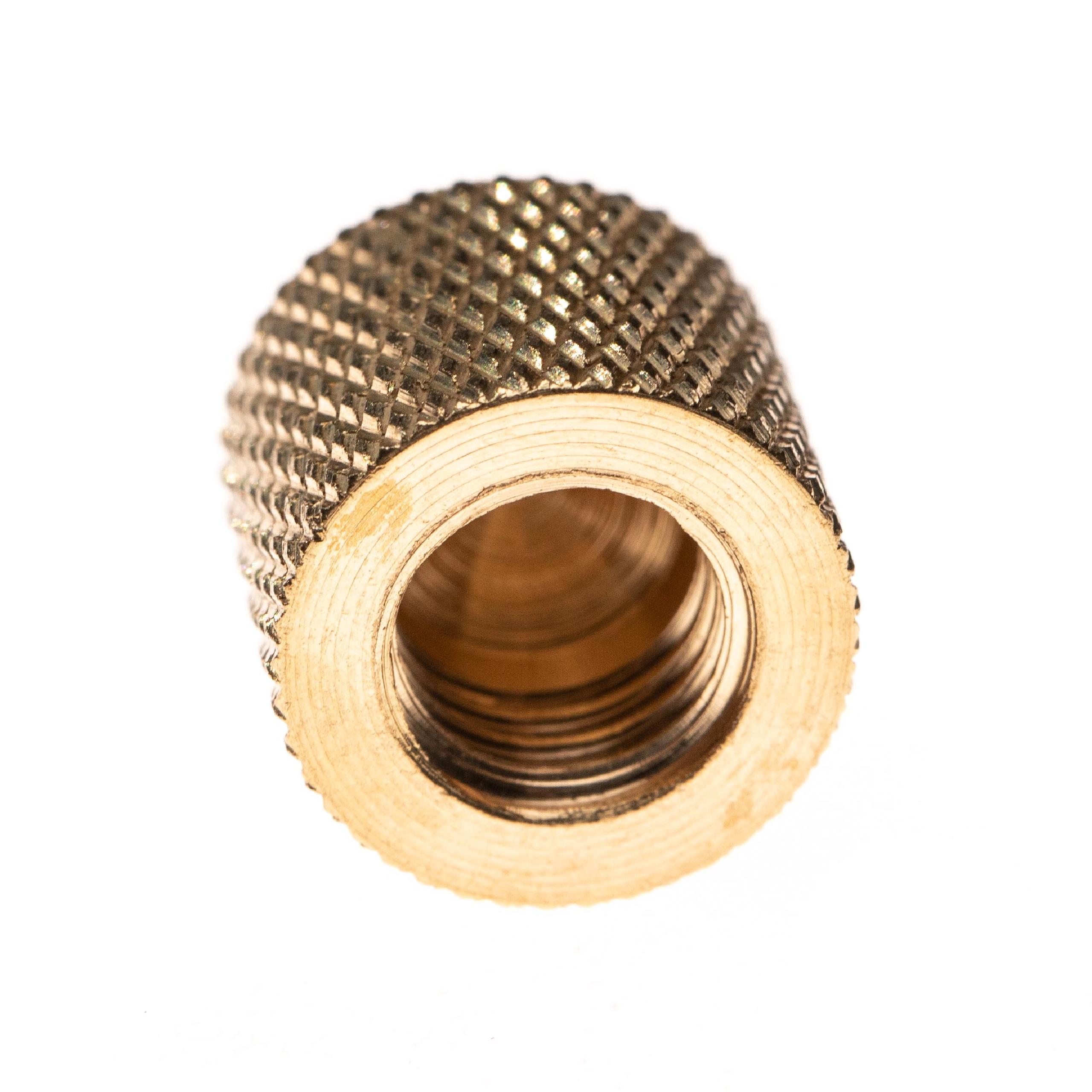 Adaptador de Rosca para Tripé 3/8" para 1/4" - vhbw Dourado - Image 2