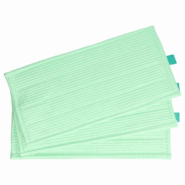 3x Pano de Limpeza Compatível Vorwerk MF600 para Mopa de Chão - Microfibra/Plástico