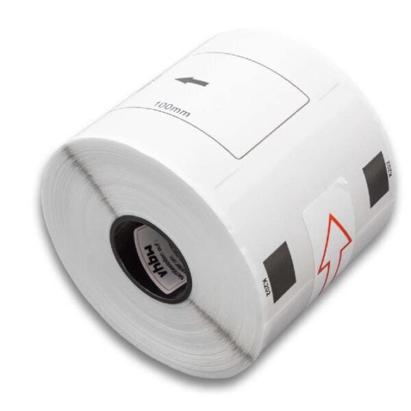 Rolo de Etiquetas vhbw substitui Brother DK-11202 para Impressora de Etiquetas - 62 mm x 100 mm