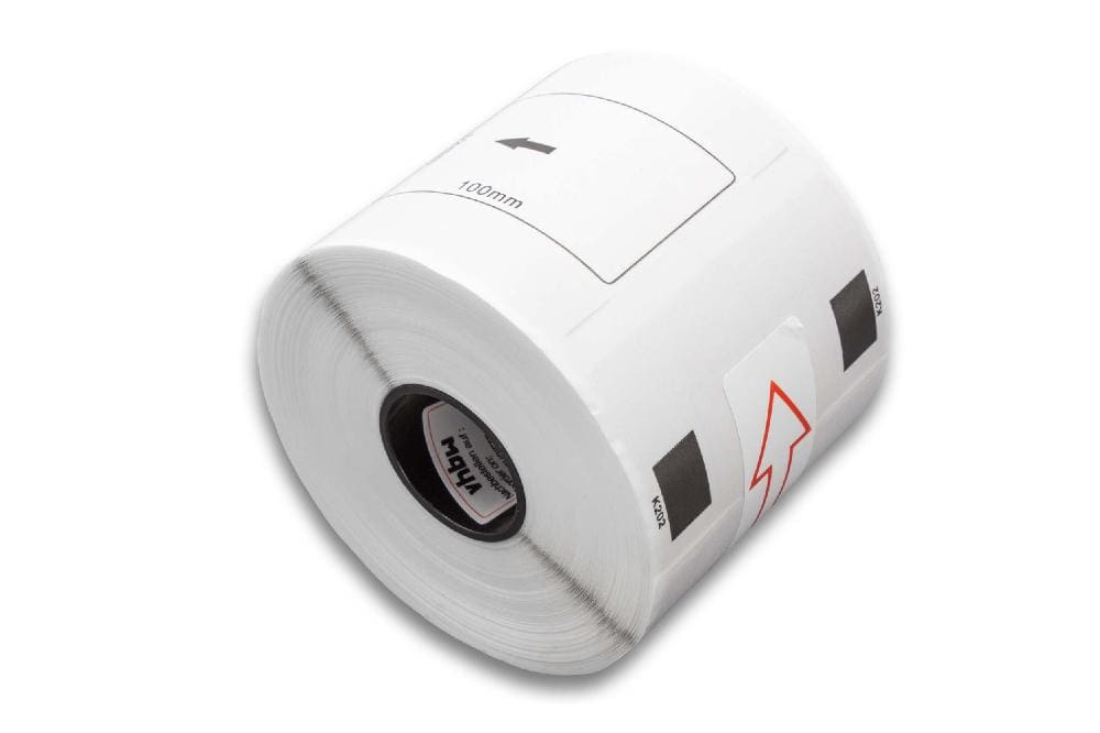Rolo de Etiquetas vhbw substitui Brother DK-11202 para Impressora de Etiquetas - 62 mm x 100 mm