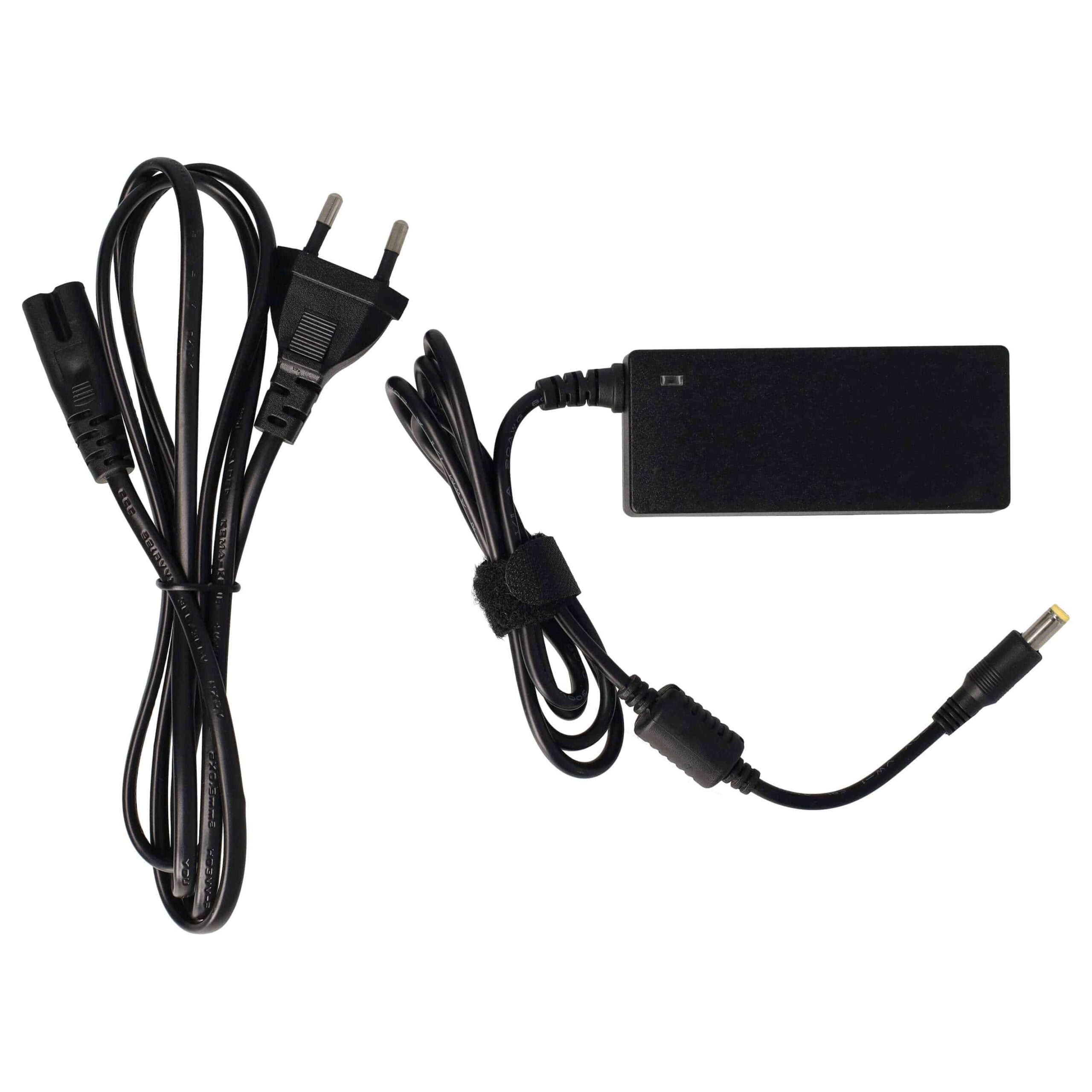 Carregador de Corrente Alternada vhbw para Acer - Substitui A045R016L, A13-045N2A, ADP-40TH A - 200 cm, 40 W - Image 2