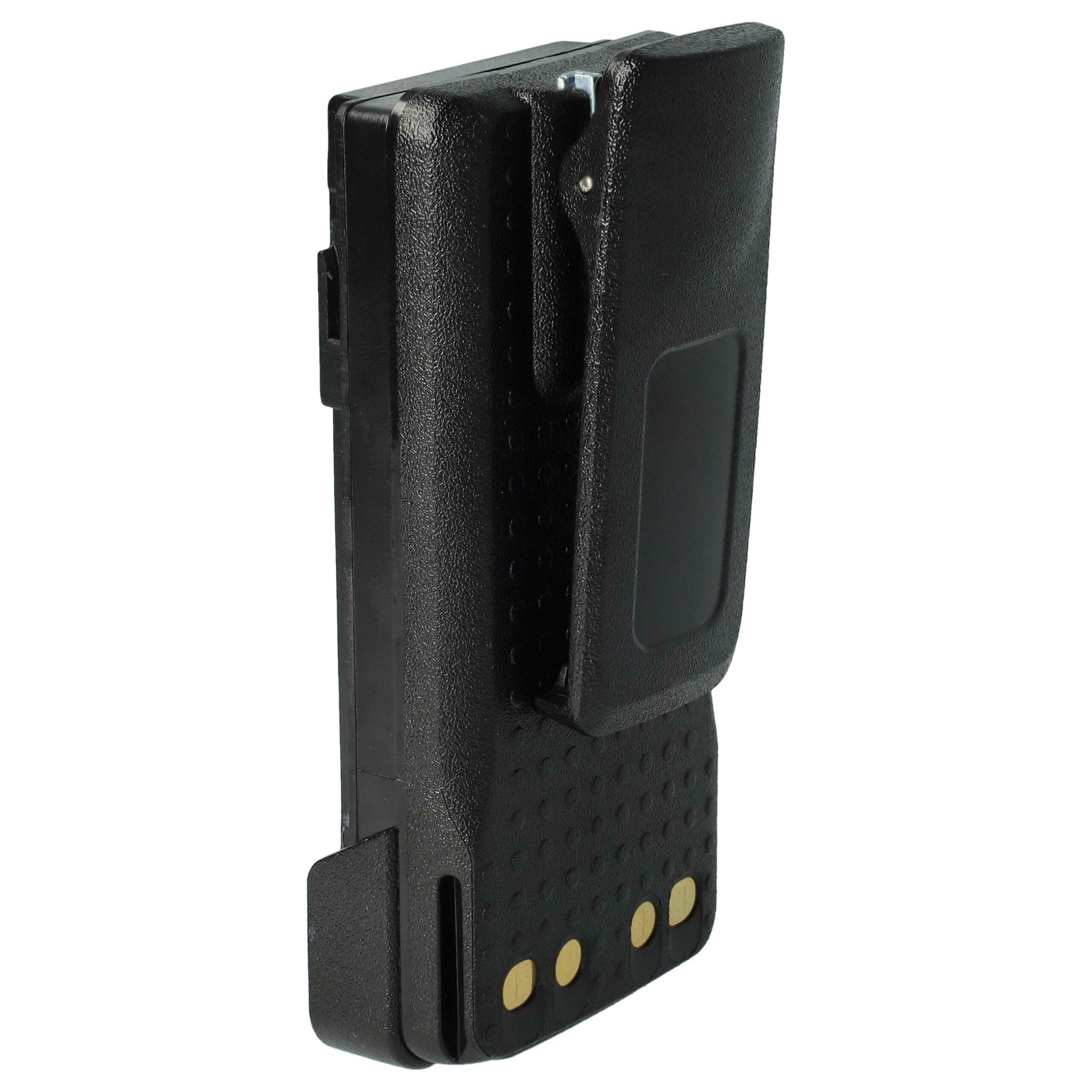 Bateria vhbw 10x para Rádio Motorola PMNN4406 - 2600 mAh 7.4 V Li-Ion + Clip de Correia - Image 2