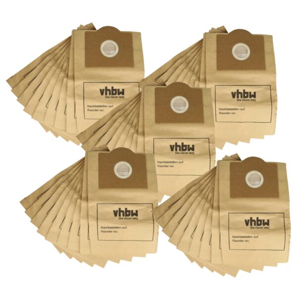 50x Sacos para Aspirador vhbw substitui Menalux T035 para Tefal, Rowenta, Samsung
