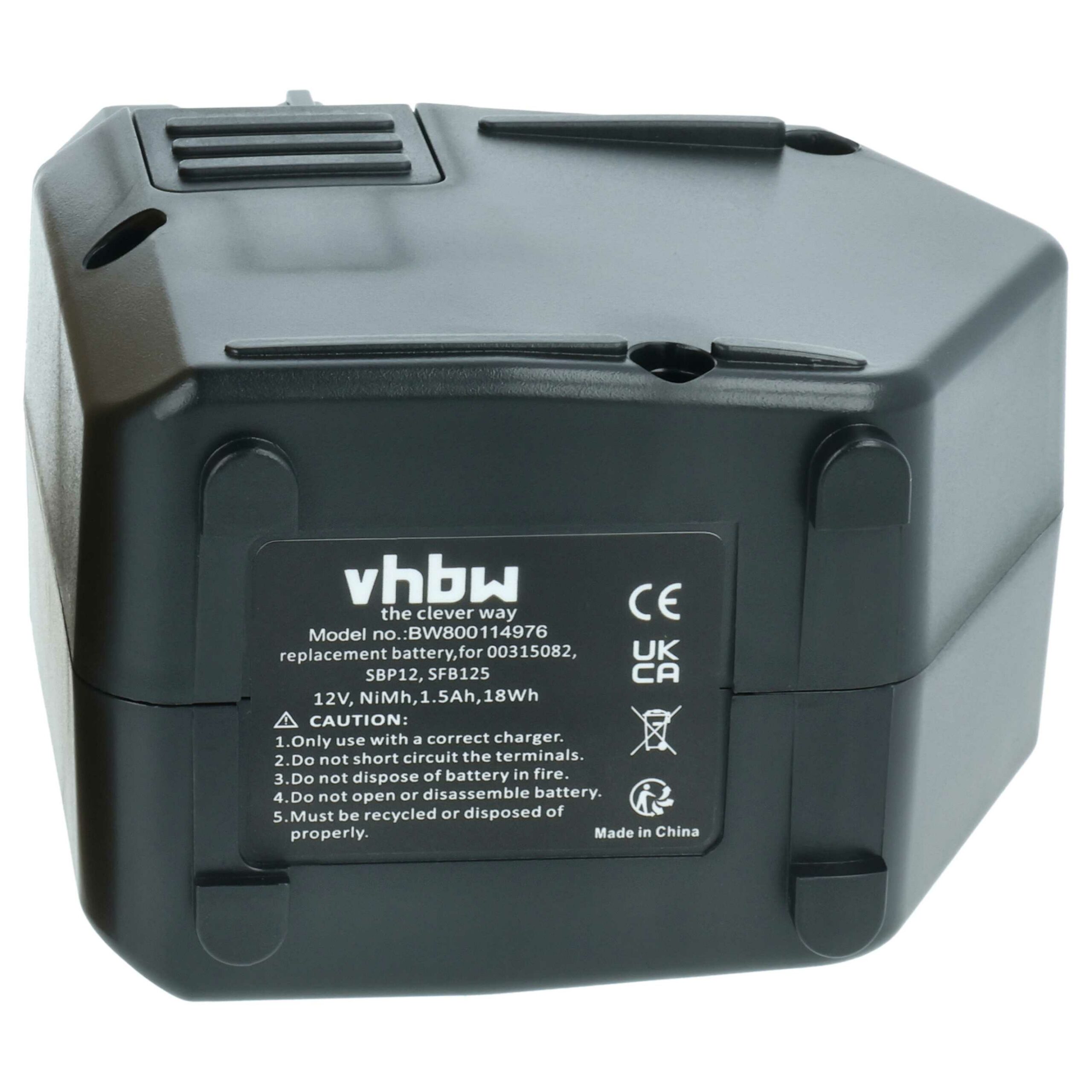Bateria vhbw 12 V 1500 mAh NiMH para Hilti SFB105, SBP12 - Image 3