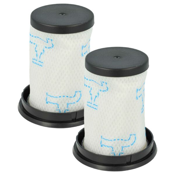 2x Filtro Substituição Rowenta ZR009003 para Aspirador Rowenta - vhbw