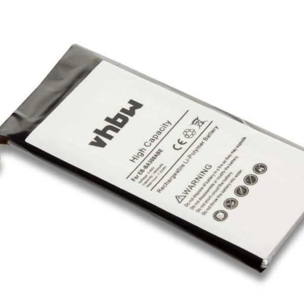 Bateria vhbw para Samsung GH43-04381A, EB-BA300ABE - 1900 mAh 3.8 V Li-polymer