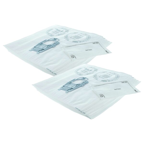 Kit de 12 Componentes - 10 Sacos + 2 Filtros para Aspiradores Bosch, Siemens e Compatíveis