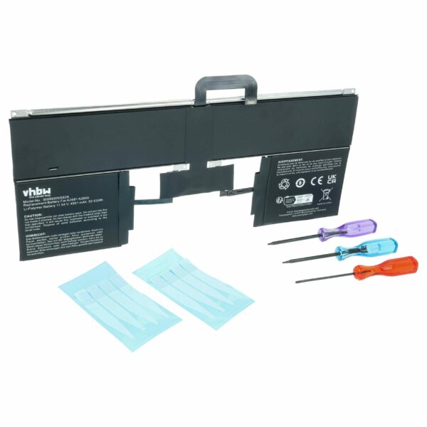 Bateria vhbw para Tablet Apple A2669 - 4561 mAh 11.54 V Li-polímero
