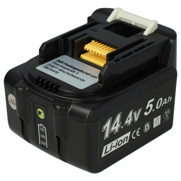Bateria EXTENSILO para Makita BL1415, BL1415N - 14.4V 5000 mAh Li-Ion