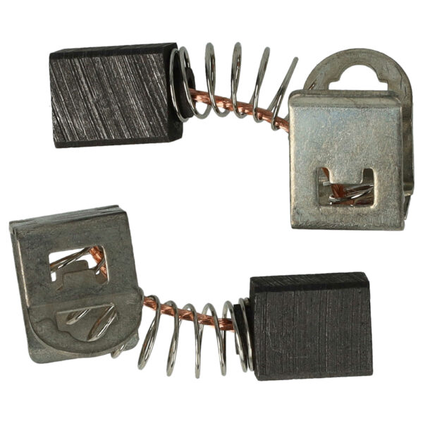 2x Escovas de Carvão vhbw Compatíveis com Bosch 2607034904 para Ferramentas Elétricas - 9 x 7,5 x 6 mm