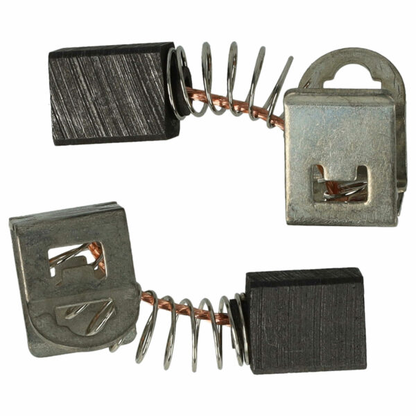 2x Escovas de Carvão vhbw Compatíveis com Bosch 2607034904 para Ferramentas Elétricas - 9 x 7,5 x 6 mm