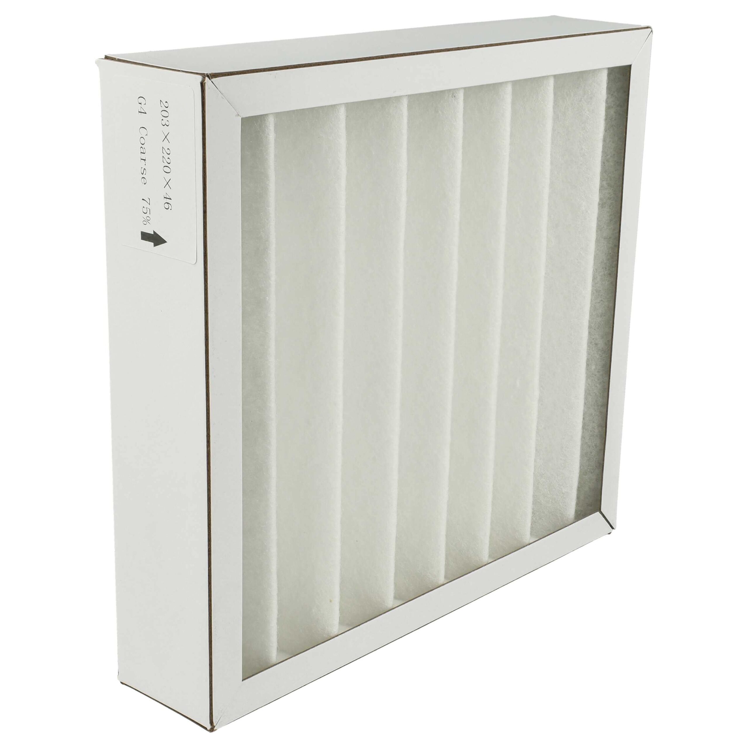 2x Filtro de Ar Substitui Pluggit ADFG4F7-160 para Ventilação Pluggit - Classe G4, Branco - Image 3