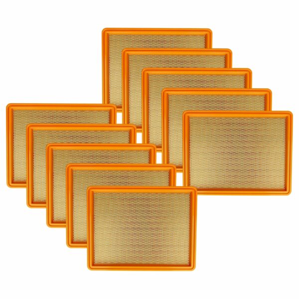 Pack com 10 filtros plissados para aspirador Würth/Kärcher - substituição Kärcher 5.731-020.0