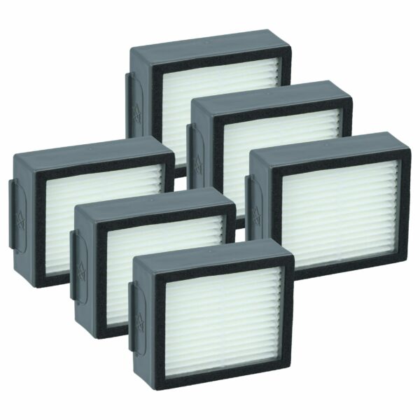 Pack 6x Filtros HEPA para iRobot Roomba E5, E6, E7, i7